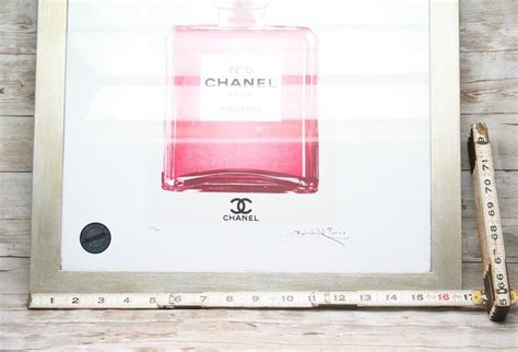 fairchild paris sunshine chanel no 5 framed advertisement